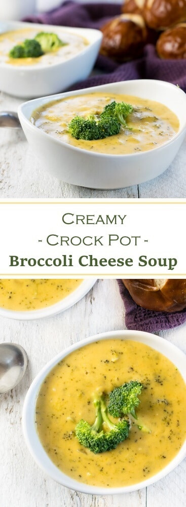 Crockpot Broccoli Cheese Soup
 Creamy Crock Pot Broccoli Cheese Soup Fox Valley Foo