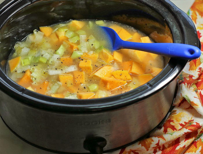Crockpot Butternut Squash Soup
 Crockpot Butternut Squash Soup Slow Cooker Pumpkin Soup