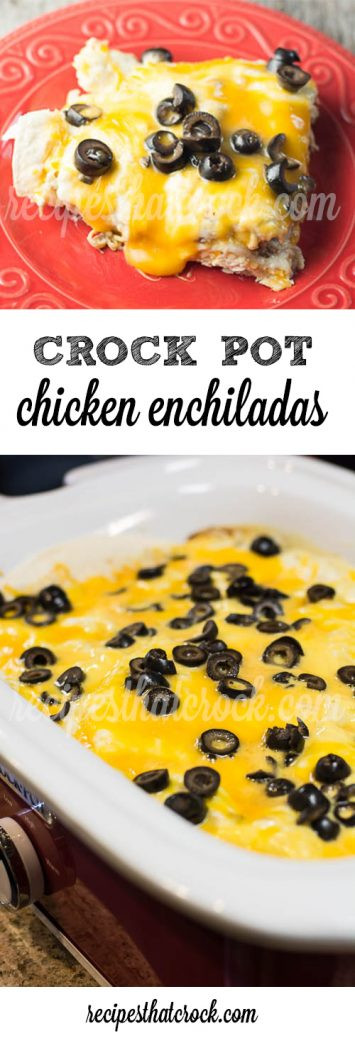 Crockpot Chicken Enchiladas
 Crock Pot Chicken Enchiladas Recipes That Crock