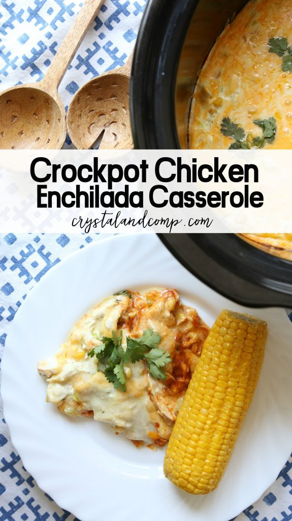 Crockpot Chicken Enchiladas
 Crockpot Chicken Enchilada Casserole