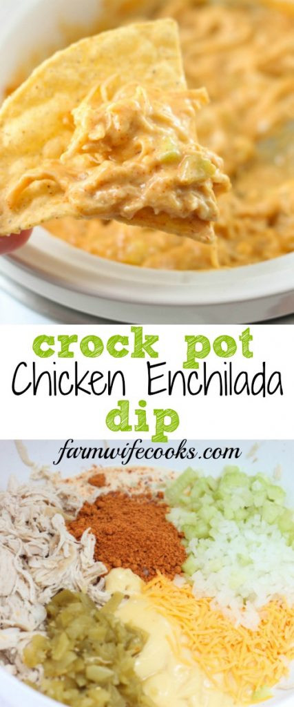 Crockpot Chicken Enchiladas
 Crock Pot Chicken Enchilada Dip The Farmwife Cooks