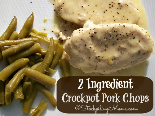 Crockpot Pork Chops With Mushroom Soup
 Recipe For Pork Chops In Crock Pot With Cream Mushroom