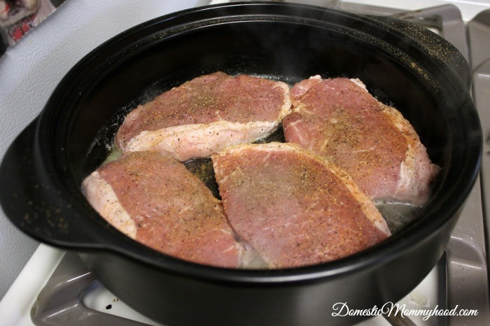 Crockpot Pork Chops With Mushroom Soup
 Crock Pot Pork Chops Smothered in Mushroom Soup Recipe