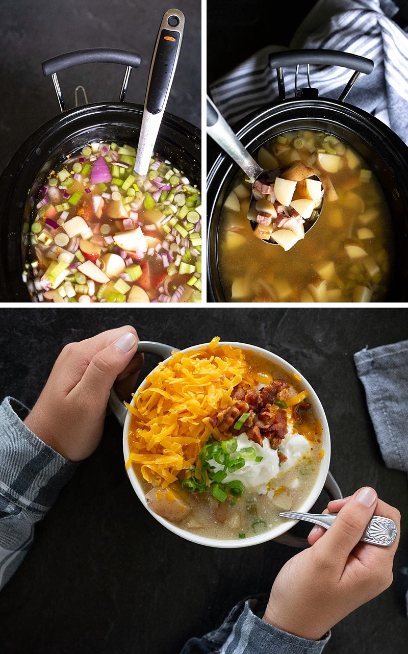 Crockpot Potato Soup Easy
 The Best Crock Pot Potato Soup — A Classic Recipe Made Easy