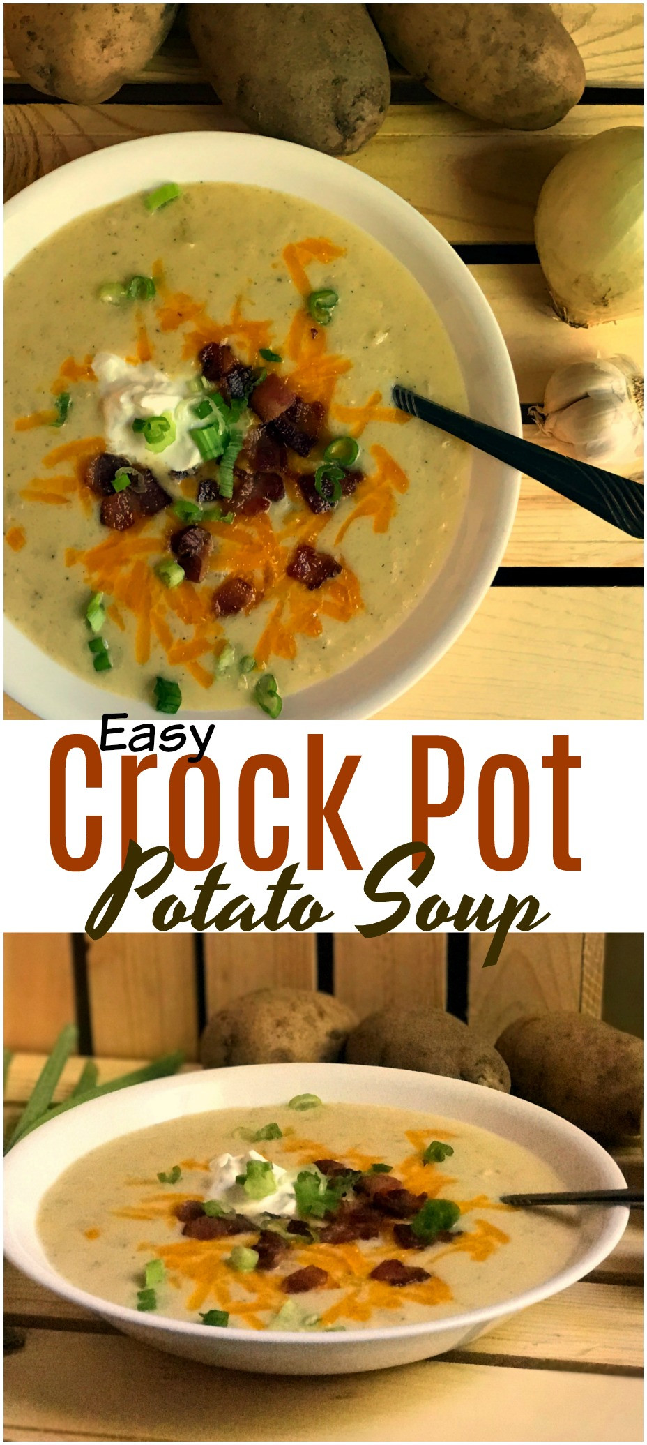 Crockpot Potato soup Easy Unique Easy Crock Pot Potato soup Aunt Bee S Recipes