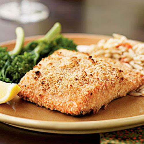 Crusted Fish Recipes
 Almond Crusted Salmon Baked Salmon Recipes Cooking Light