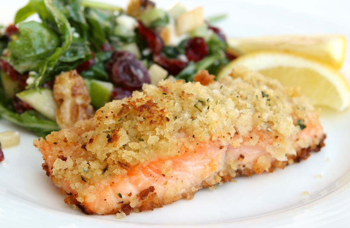 Crusted Fish Recipes
 Pistachio Crusted Salmon Recipe