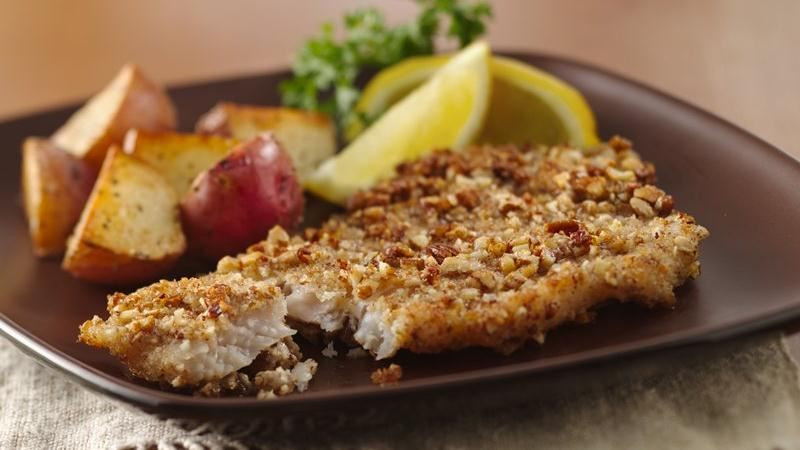 Crusted Fish Recipes
 Pecan Crusted Fish Fillets recipe from Betty Crocker