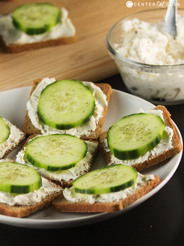 Cucumber Cream Cheese Sandwiches
 Cucumber Sandwiches Recipe