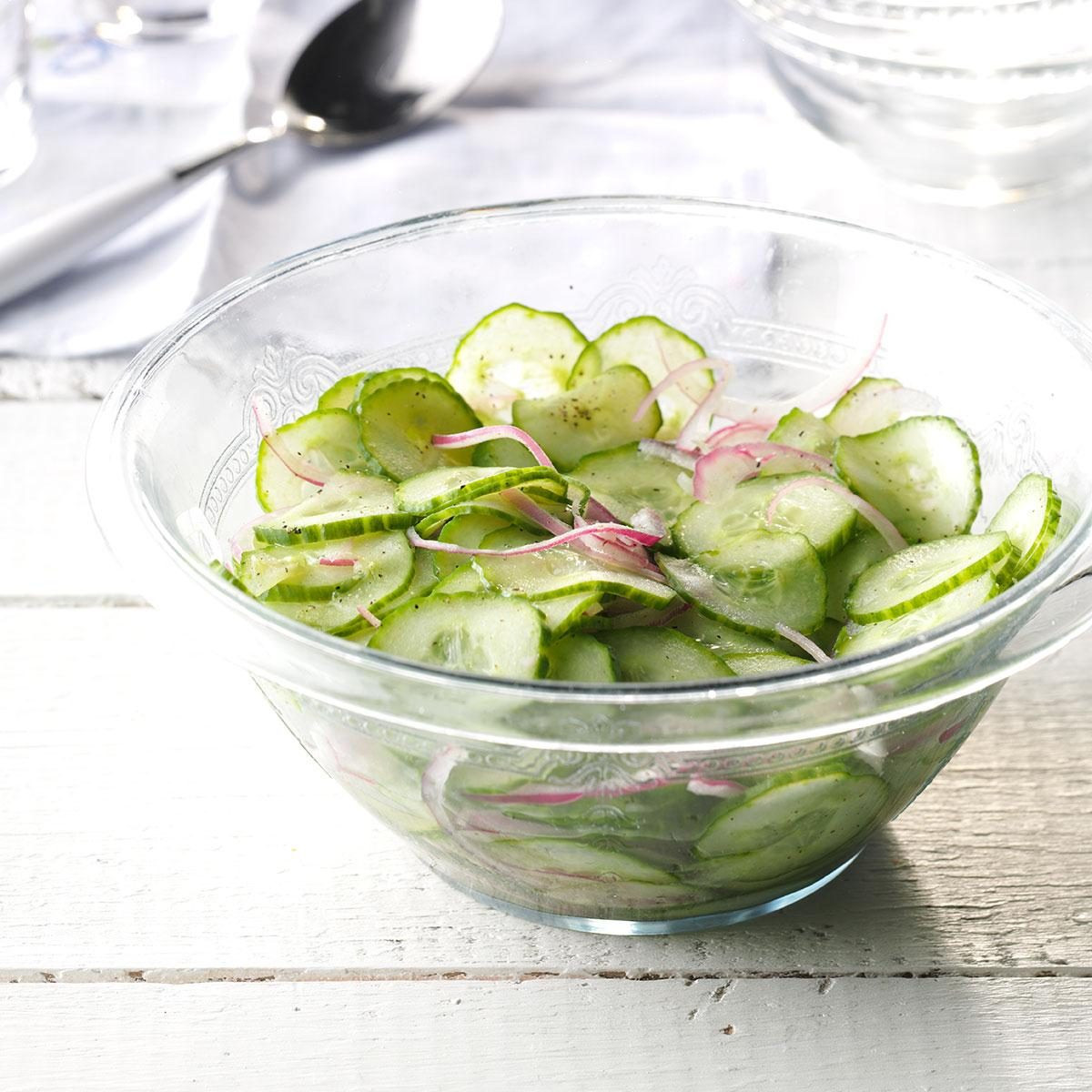 Cucumber Red Onion Salad
 Cucumber and Red ion Salad Recipe