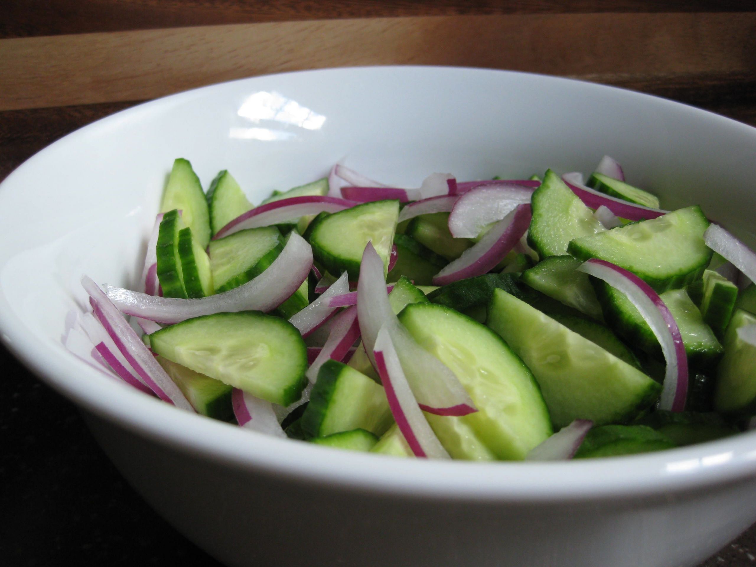 Cucumber Red Onion Salad
 Try This Salad at Your End of Summer Barbecues