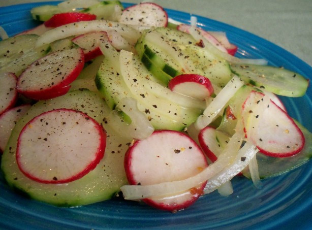 Cucumber Red Onion Salad
 Cucumber Red ion And Radish Salad Recipe Food
