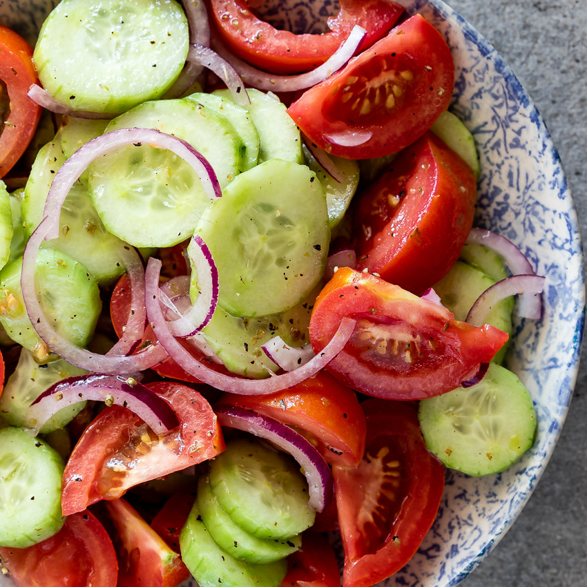 Cucumber Red Onion Salad
 Easy cucumber tomato onion salad Simply Delicious