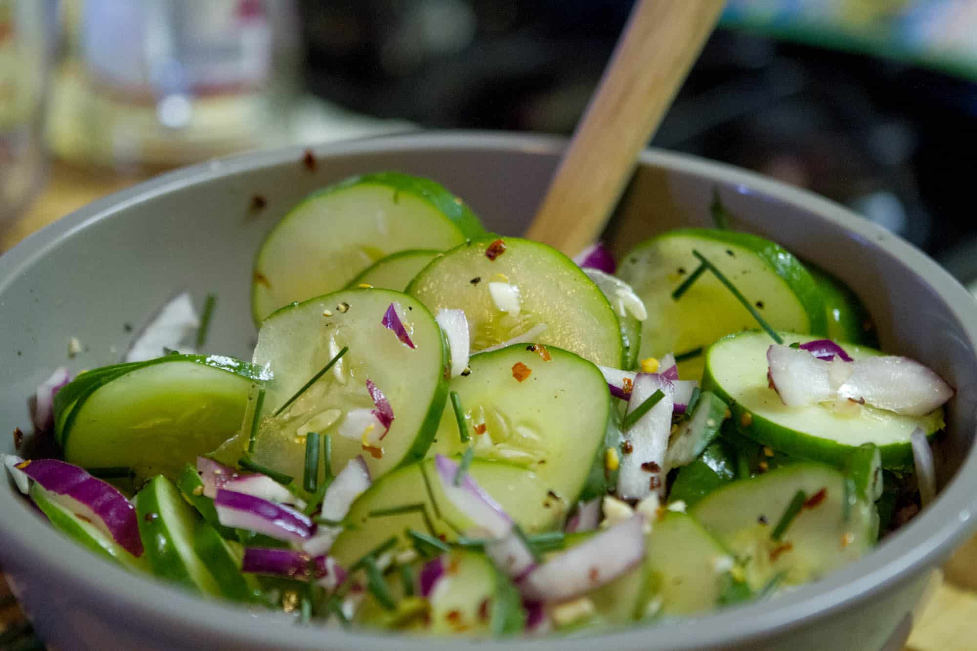 Cucumber Red Onion Salad
 The Quick Grilling Guide — Gentleman s Gazette