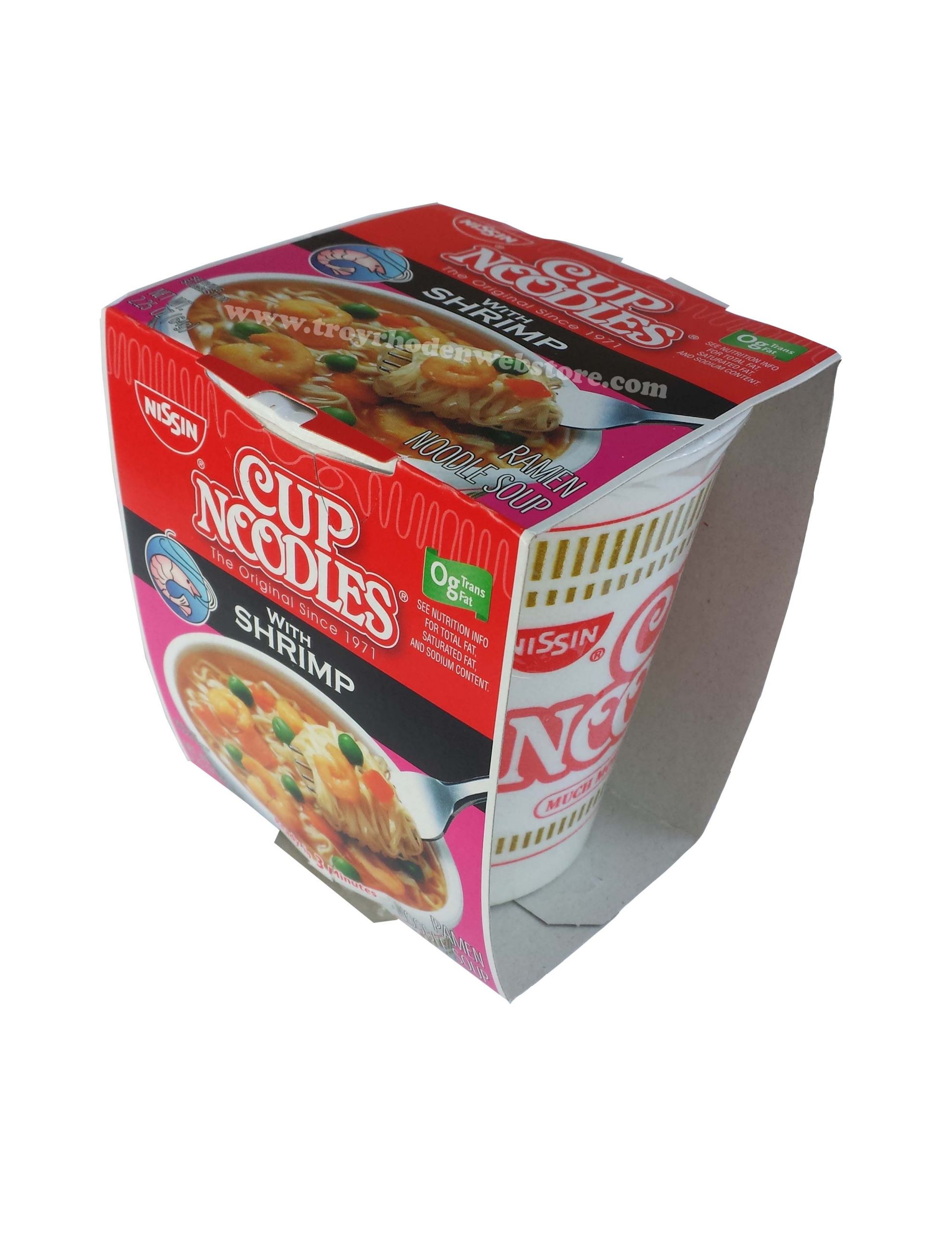 Cup Noodles Shrimp
 Nissin Cup O Noodles Shrimp & Chicken Flavor Noodle Soup