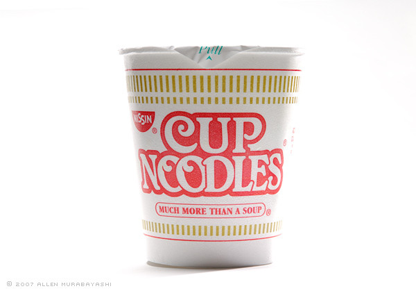 Cup Ramen Noodles
 Cup Noodle