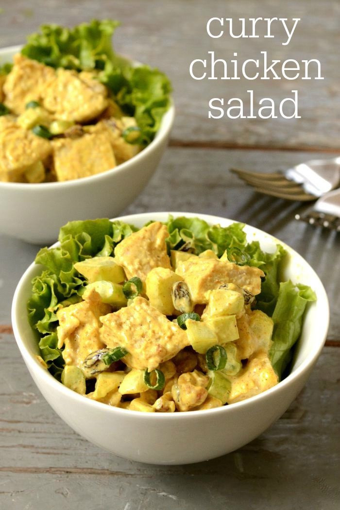 Curried Chicken Salad Recipe
 Curry Chicken Salad Recipe Real Food Real Deals