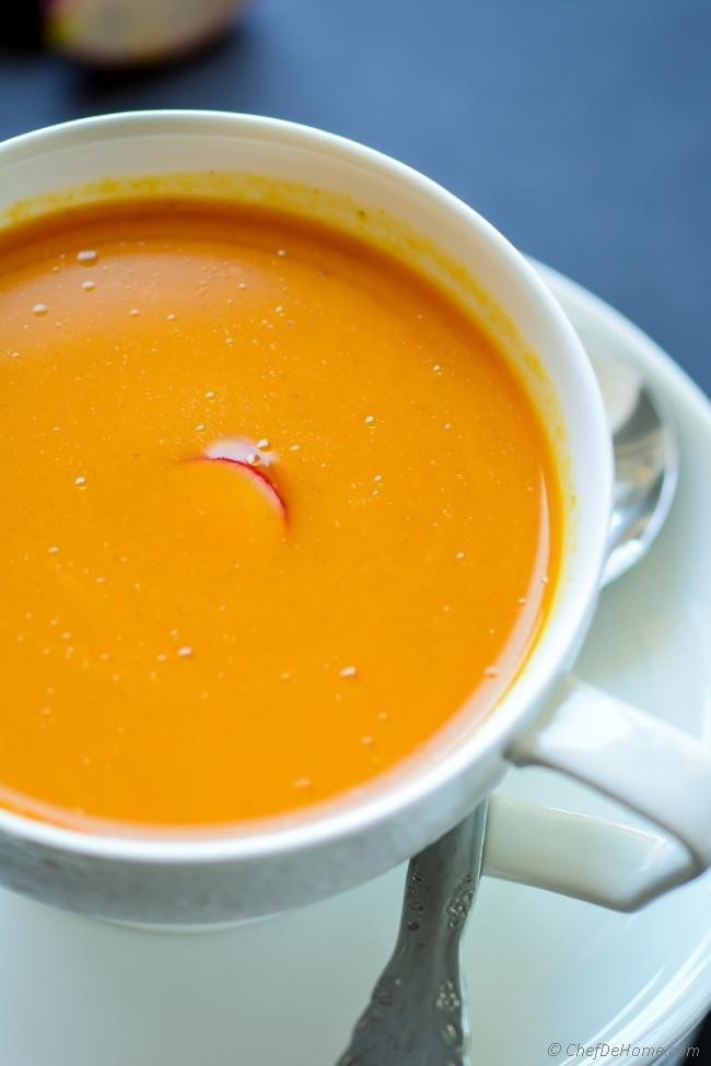 Curry Carrot Soup
 Thai Curry Carrot Soup Recipe