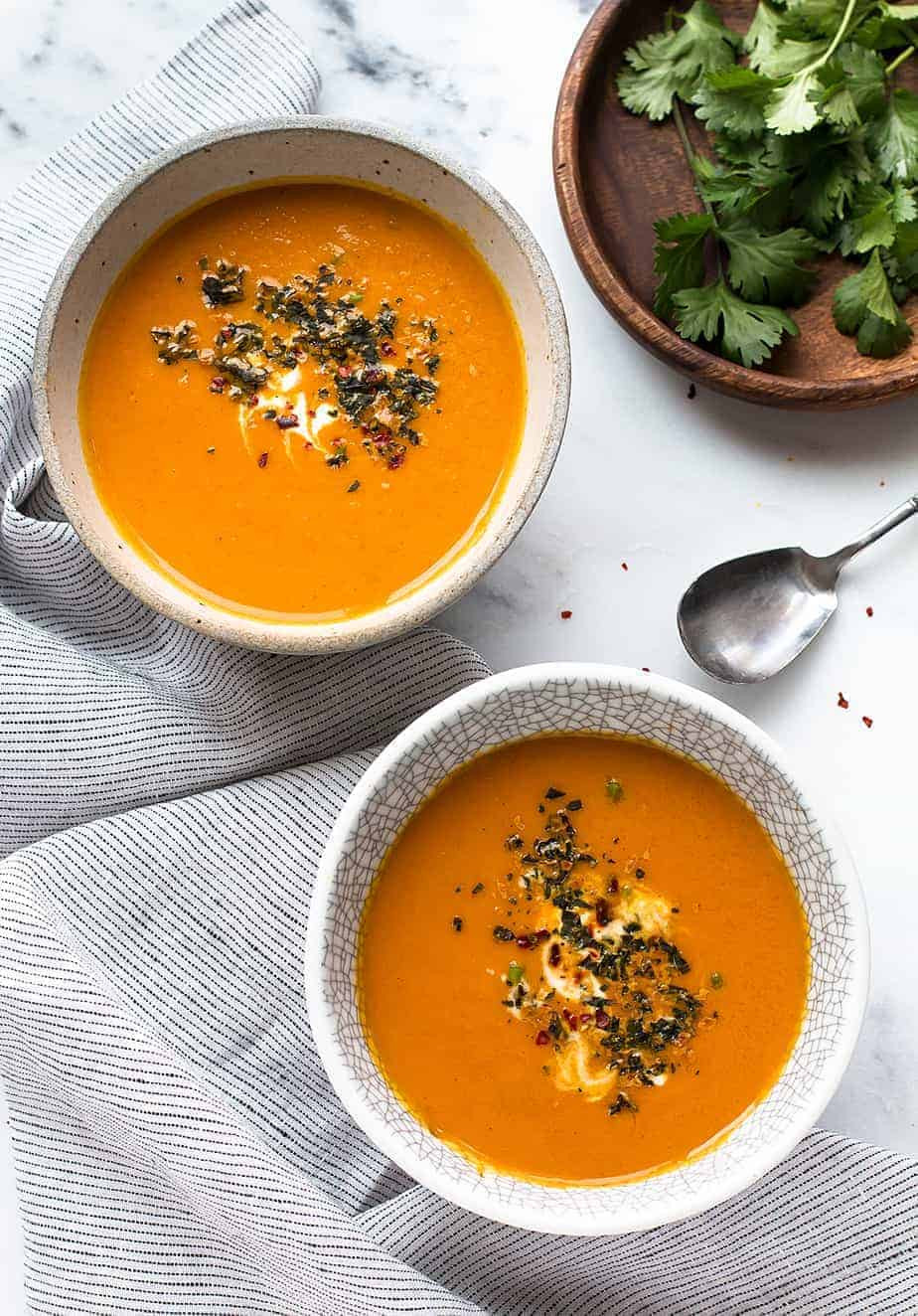 Curry Carrot Soup
 Healthy Curried Carrot Soup Recipe