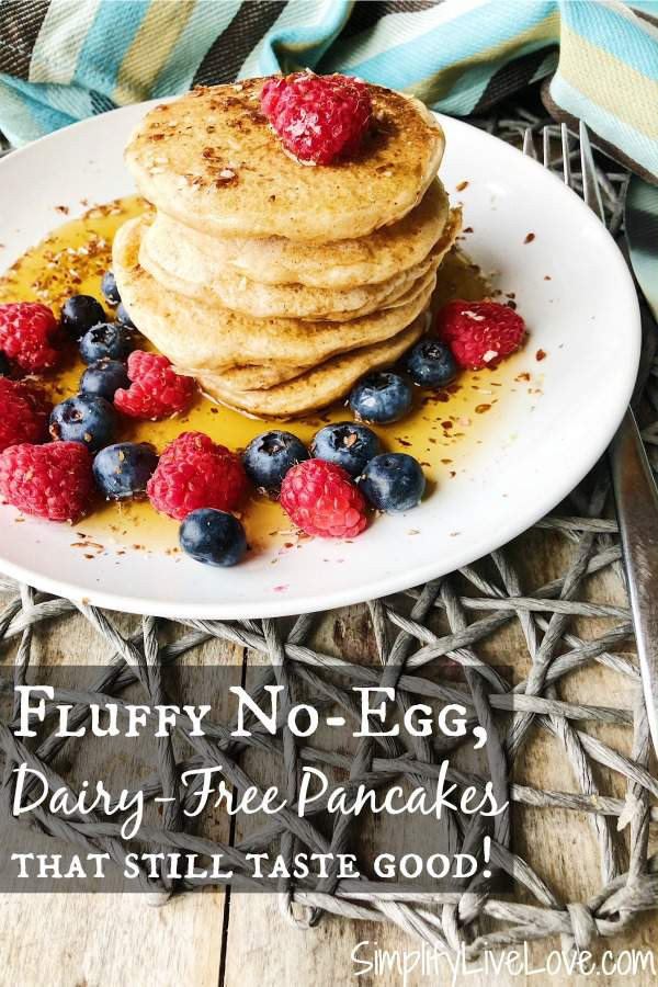 Dairy And Egg Free Pancakes
 Almond Milk Pancakes Dairy Free Pancake Recipe