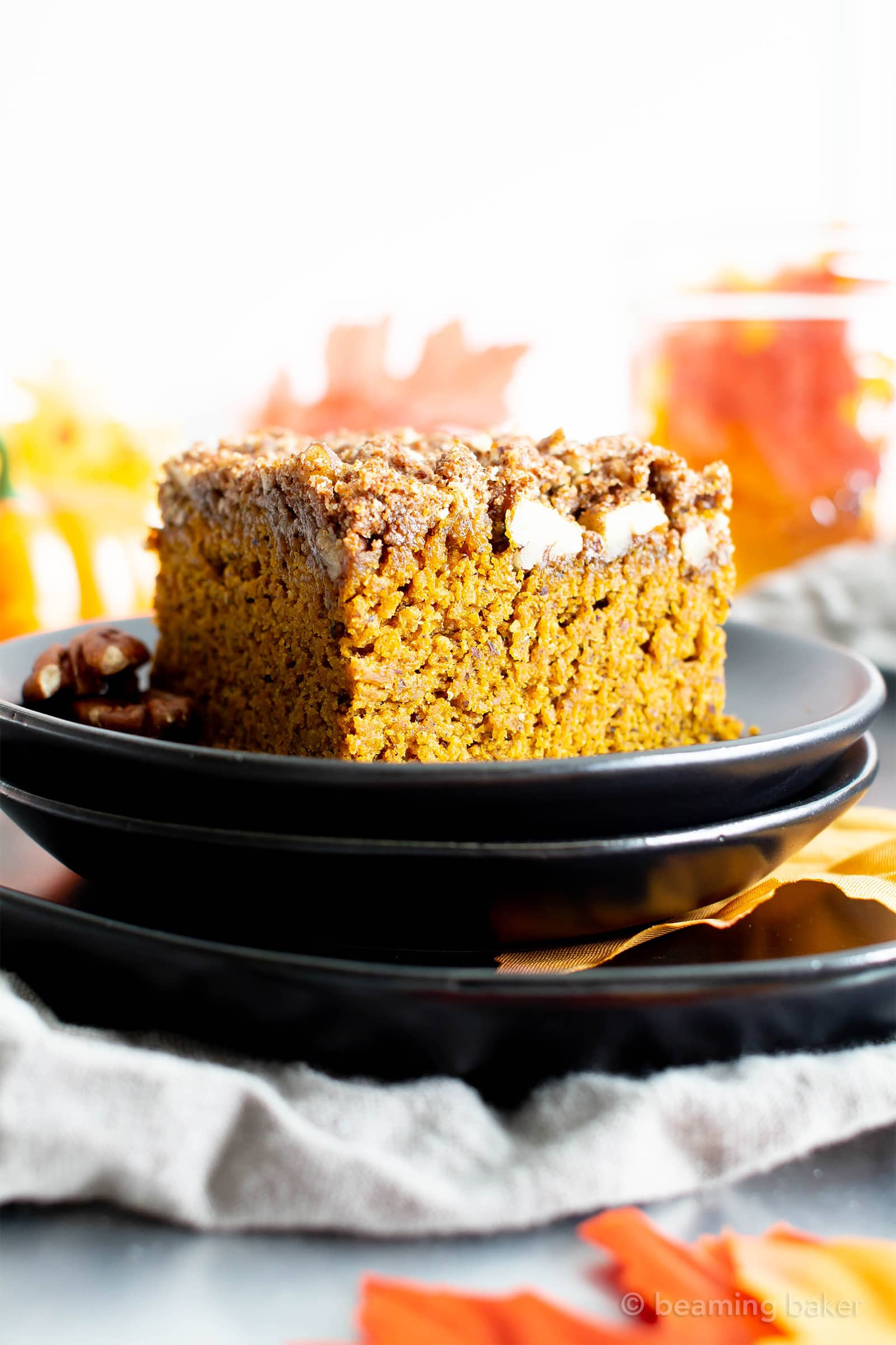 Dairy Free Cake Recipes Easy
 Vegan Gluten Free Pumpkin Coffee Cake Recipe Healthy