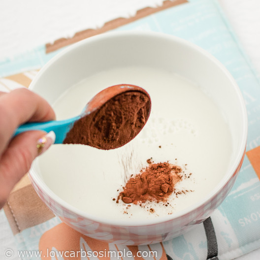Dairy Free Cocoa Powder
 Dairy Free Chocolate Pudding Adding Cocoa Powder