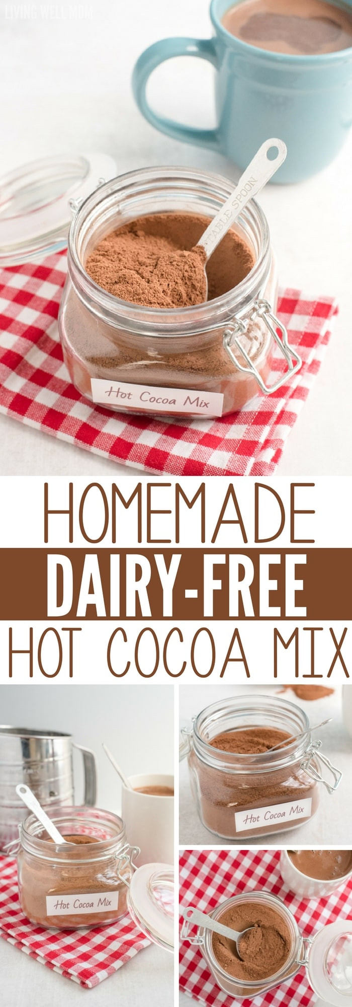 Dairy Free Cocoa Powder
 Homemade Hot Cocoa Mix for Kids Dairy Free