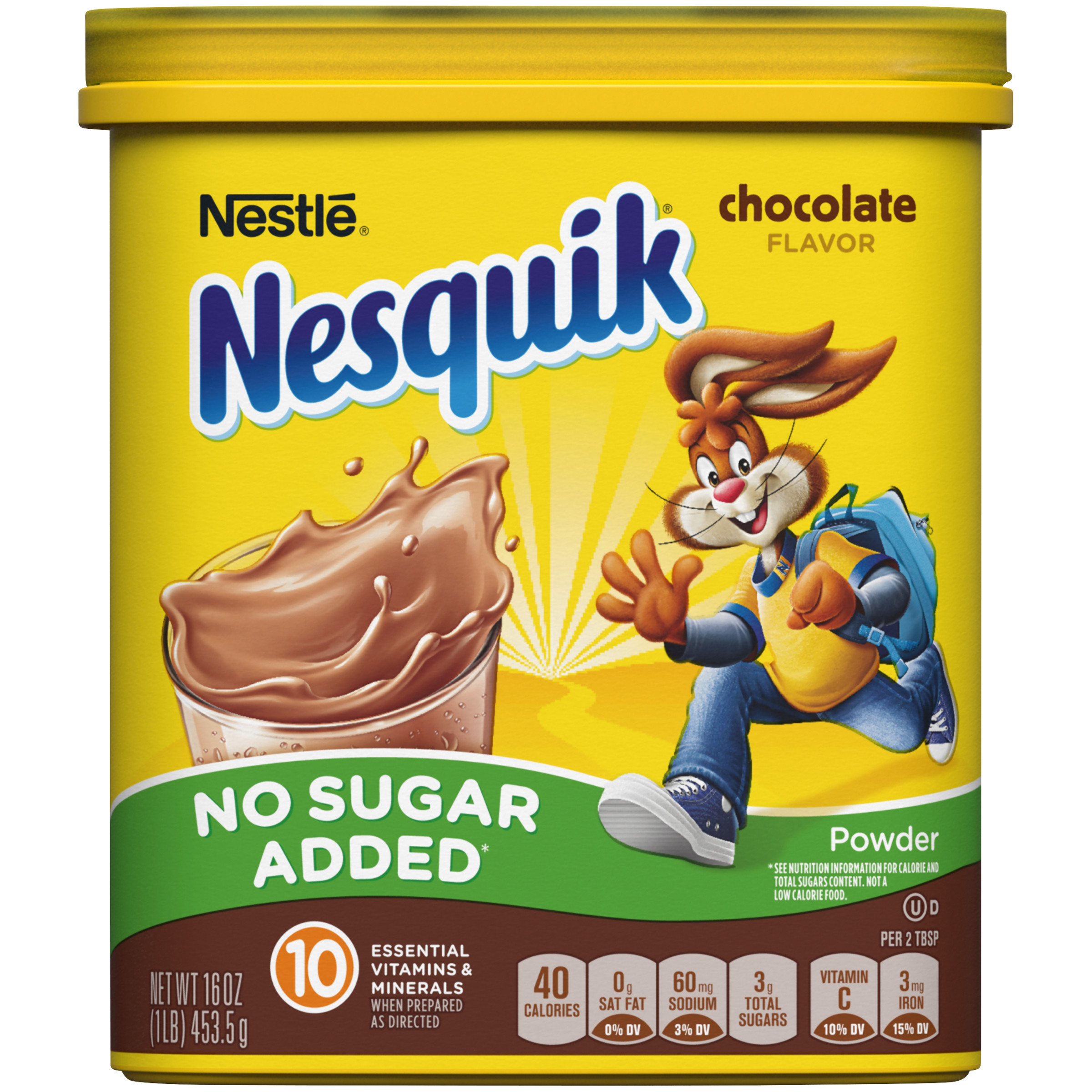 Dairy Free Cocoa Powder
 NESQUIK No Sugar Added Chocolate Cocoa Powder 16 Oz Tub