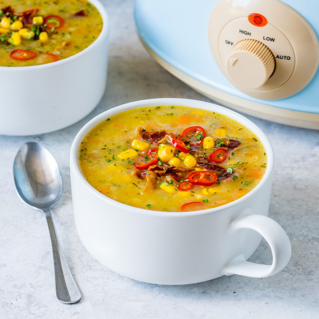 Dairy Free Corn Chowder
 This Slow Cooker Corn Chowder is Dairy Free and Tasty as