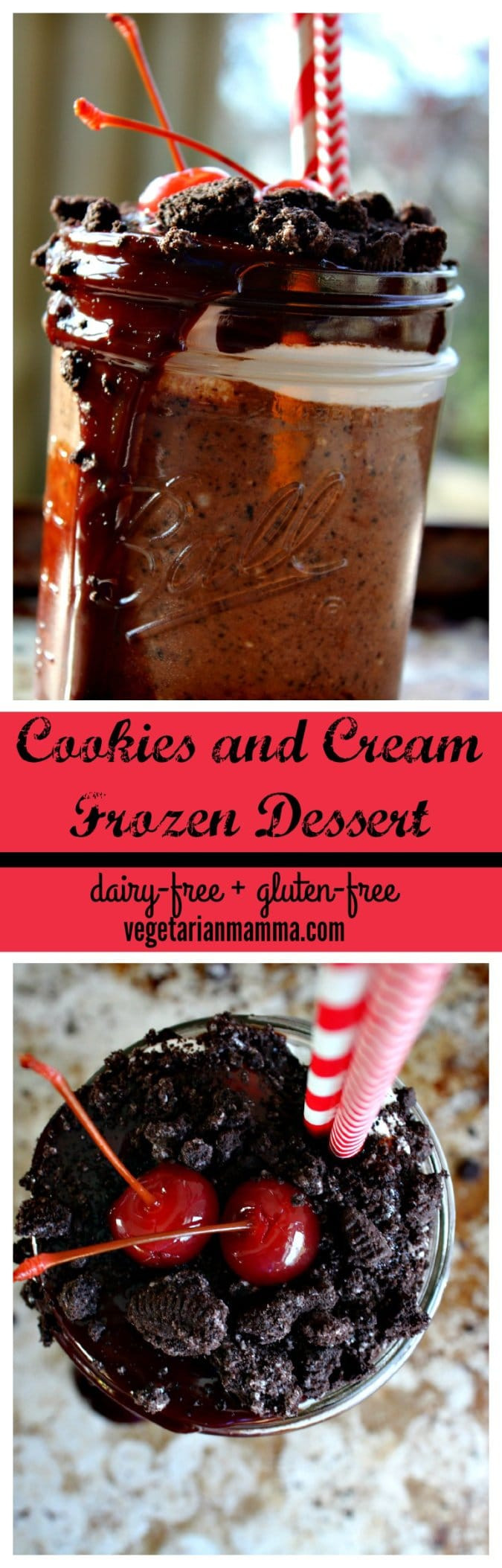 Dairy Free Frozen Desserts
 Cookies and Cream Frozen Dessert An After School Treat