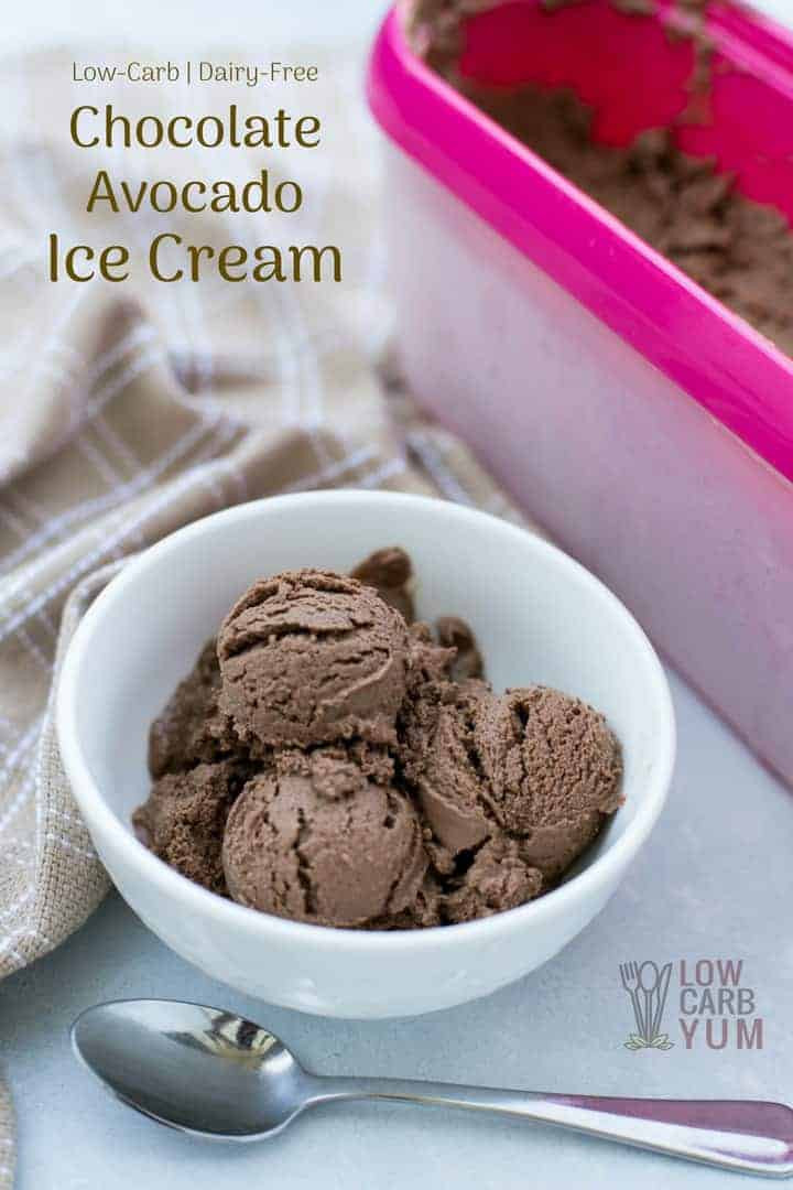 Dairy Free Ice Cream Recipes
 Keto Chocolate Avocado Ice Cream Recipe Dairy Free
