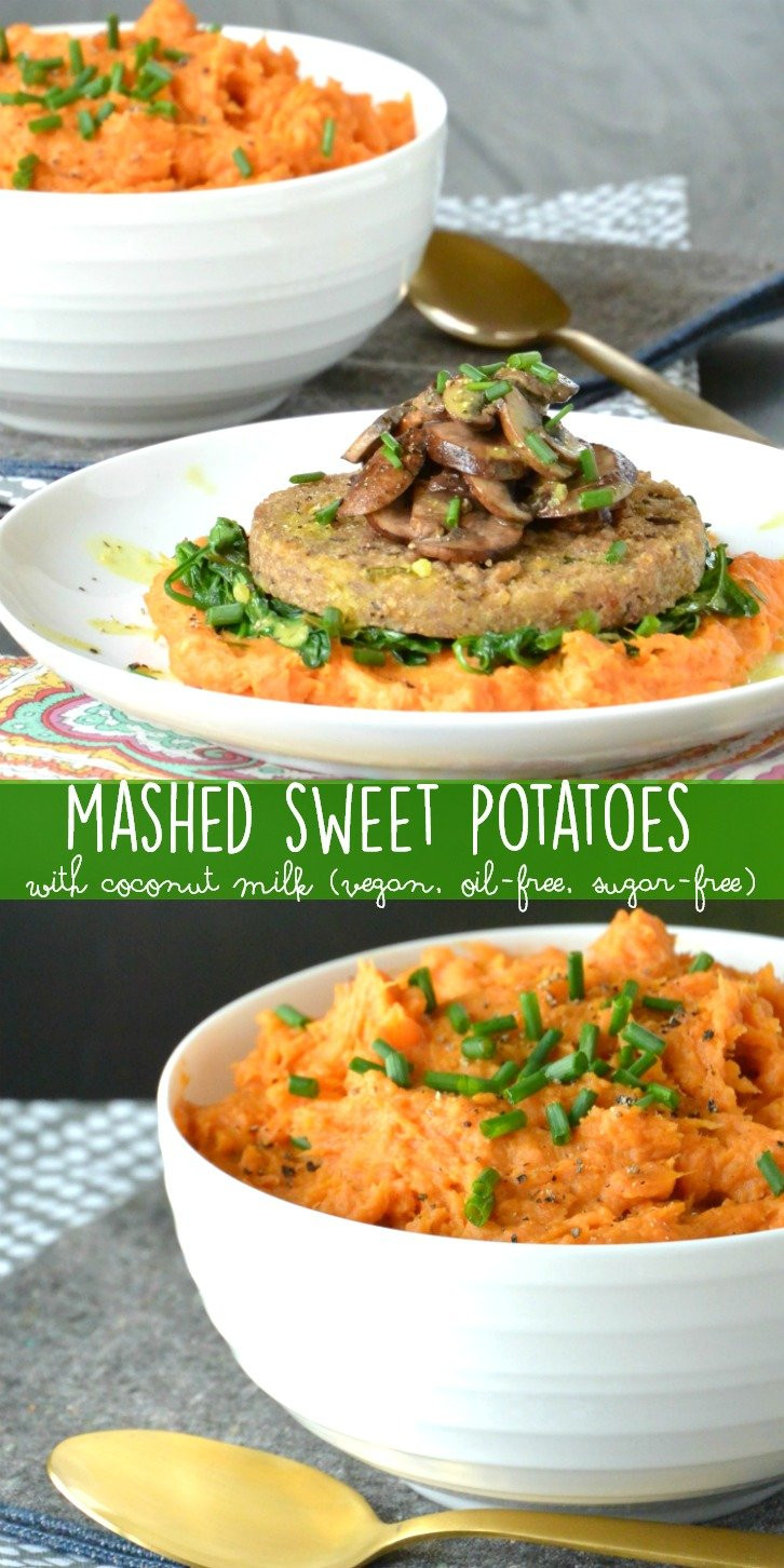 Dairy Free Mashed Sweet Potatoes
 Mashed Sweet Potatoes with Coconut Milk Veggies Save The Day