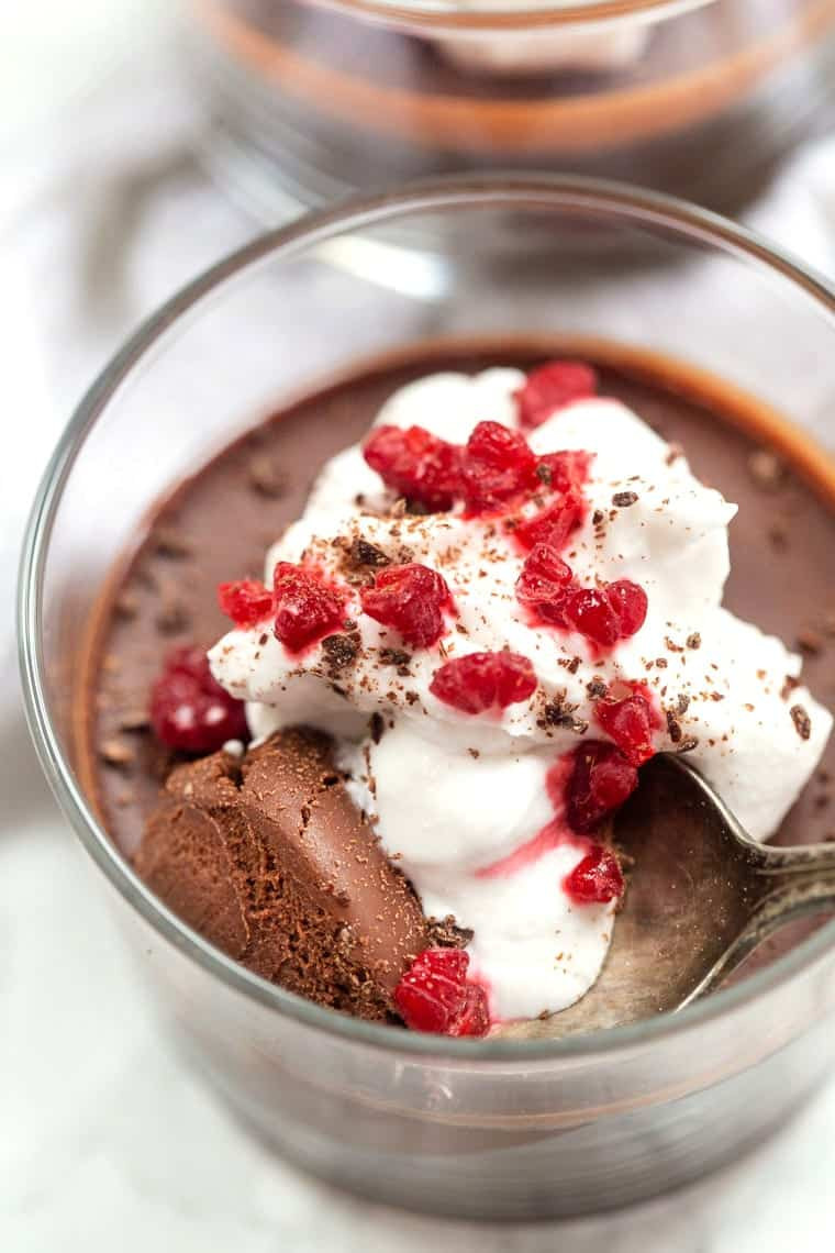 Dairy Free Mousse
 Dairy Free Chocolate Mousse with Quinoa Topping