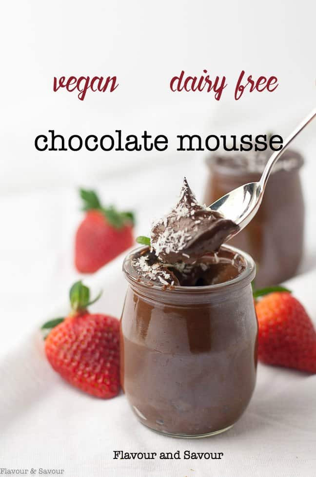 Dairy Free Mousse
 Dairy Free Chocolate Mousse Flavour and Savour