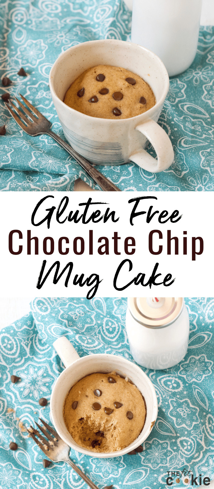 Dairy Free Mug Cake
 Gluten Free Chocolate Chip Mug Cake Vegan • The Fit Cookie