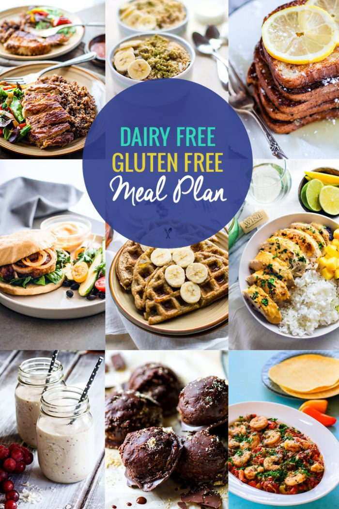 Dairy Free Recipes
 Healthy Dairy Free Gluten Free Meal Plan Recipes