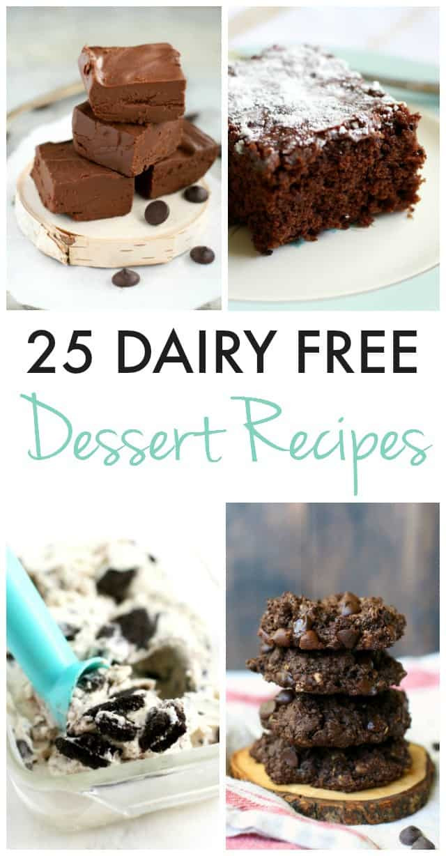 Dairy Free Recipes
 25 Delicious Dairy Free Dessert Recipes The Pretty Bee
