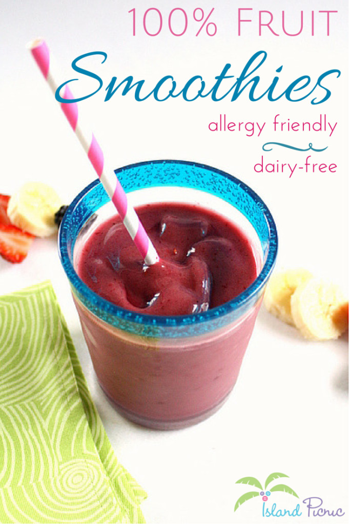 Dairy Free Smoothies
 Fruit Smoothies & Smoothie Popsicles — Dairy free