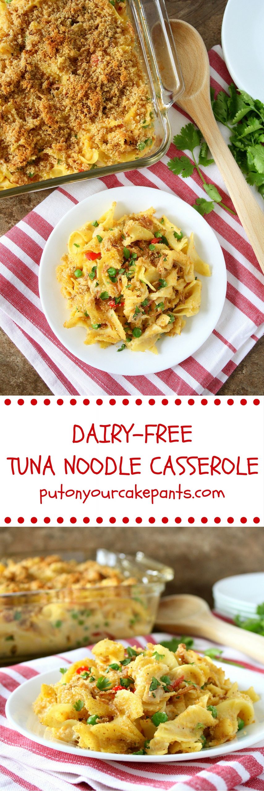 Dairy Free Tuna Noodle Casserole
 Dairy Free Tuna Noodle Casserole