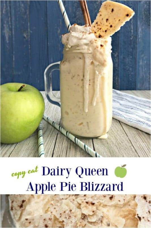 Dairy Queen Apple Pie Blizzard
 Dairy Queen Apple Pie Blizzard Copy Cat Recipe DQ at Home