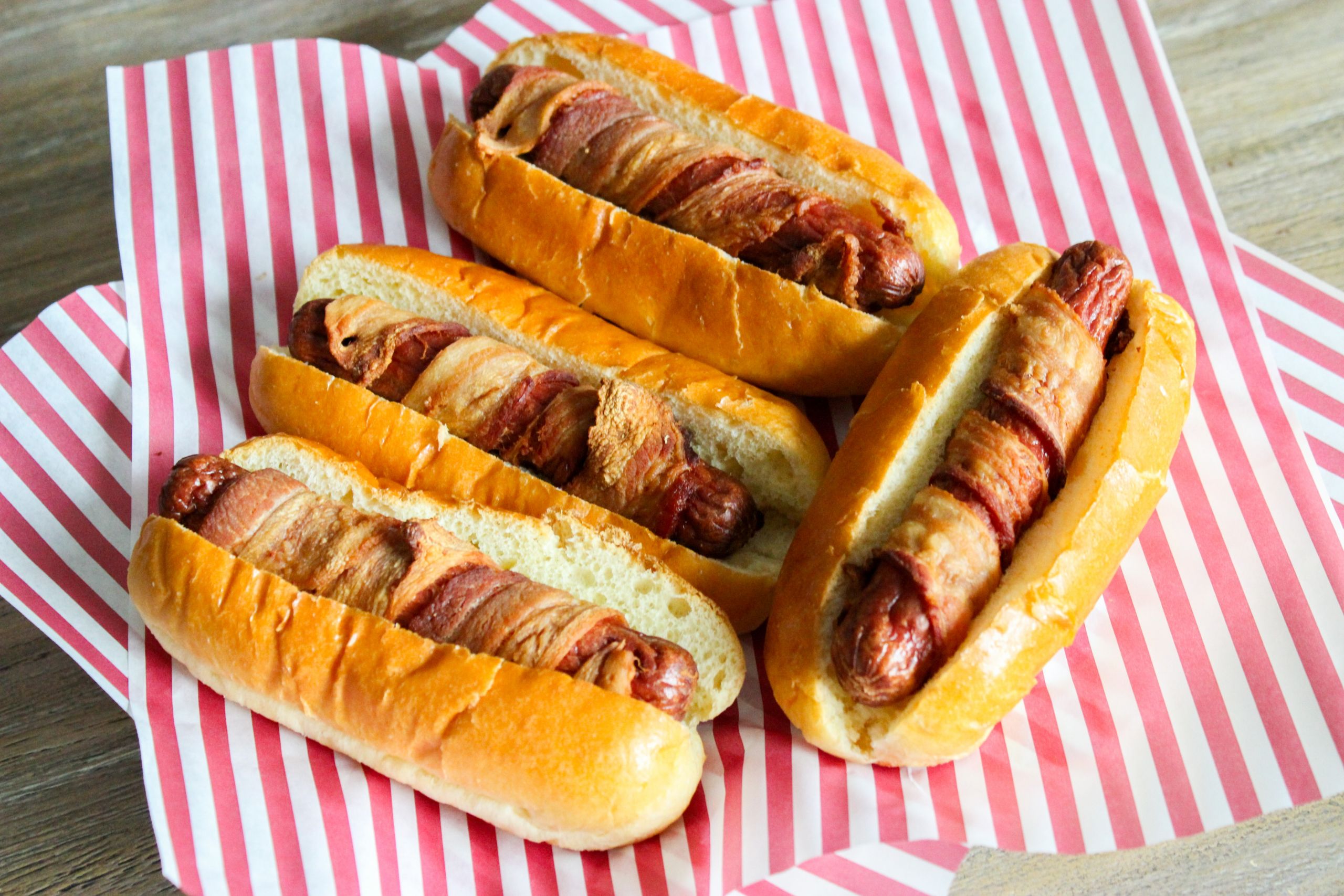 20 Best Deep Fried Bacon Wrapped Hot Dogs - Best Recipes Ideas and ...