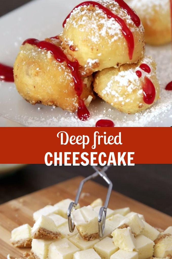 Deep Fried Dessert Recipes
 Deep fried cheesecake this recipe is so easy to make and