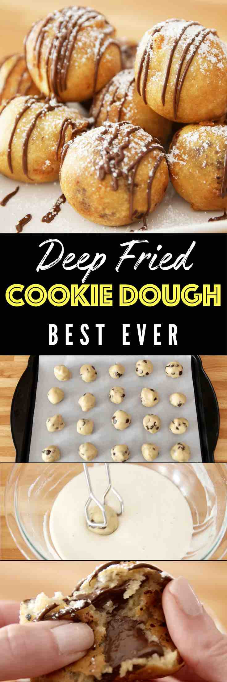 Deep Fried Dessert Recipes
 Deep Fried Cookie Dough TipBuzz