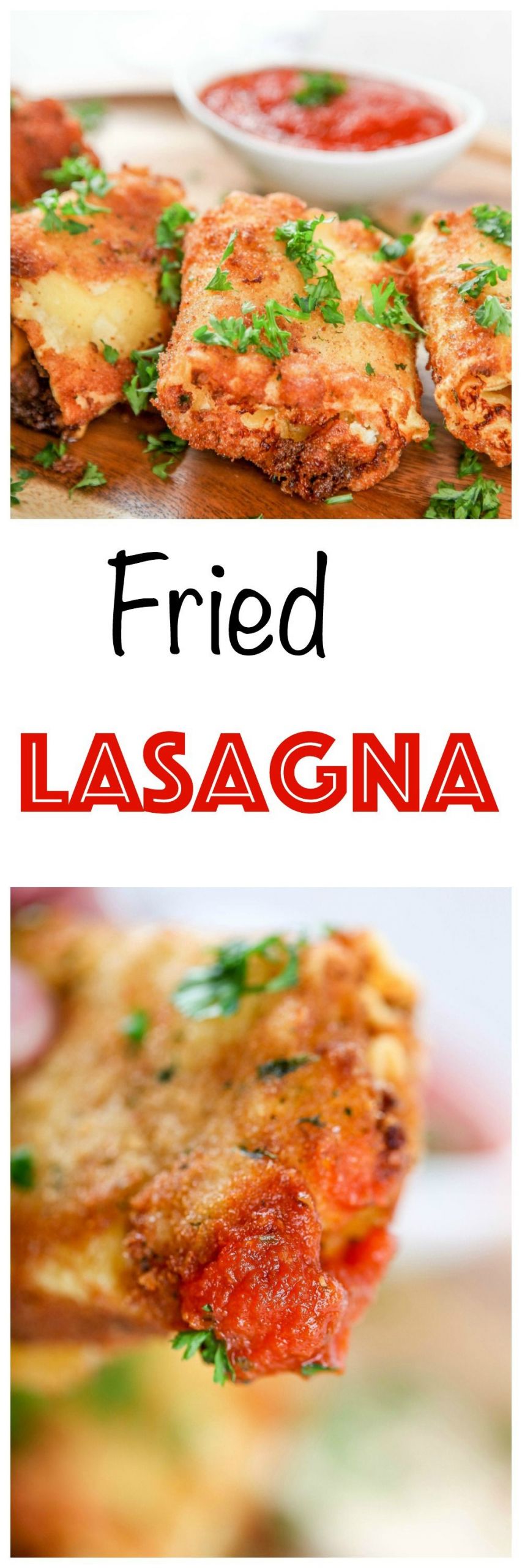 Deep Fried Lasagna
 Lasagna Fritta aka Deep Fried Lasagna