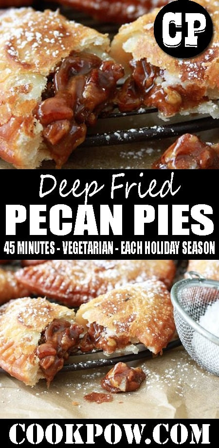 Deep Fried Pecan Pie
 Deep Fried Pecan Pies Lyn Cookpow
