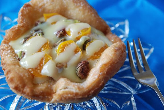 Deep Fried Pizza Dough
 Whisk a food blog Daring Bakers—Pizza