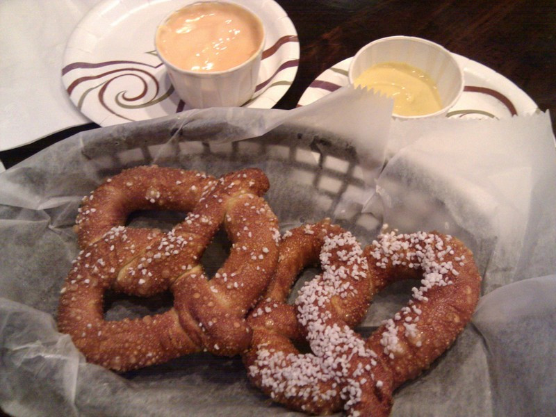 Deep Fried Pretzels
 Deep fried pretzels from Spike s Keg O Nails