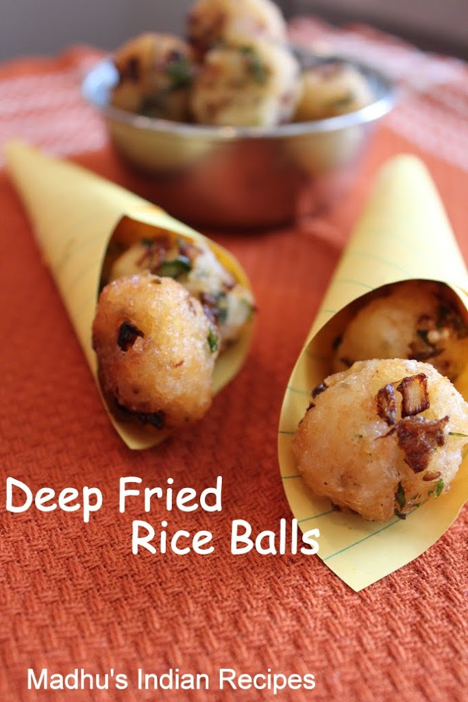 Deep Fried Rice
 Deep fried Rice Balls Rice bonda