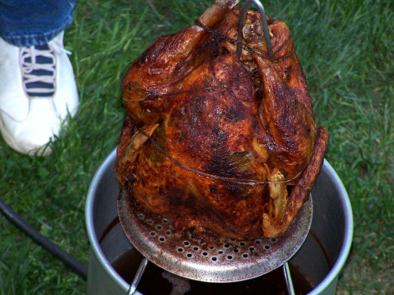 Deep Fried Turkey Recipes Thanksgiving
 Deep Fried Turkey Recipe Genius Kitchen