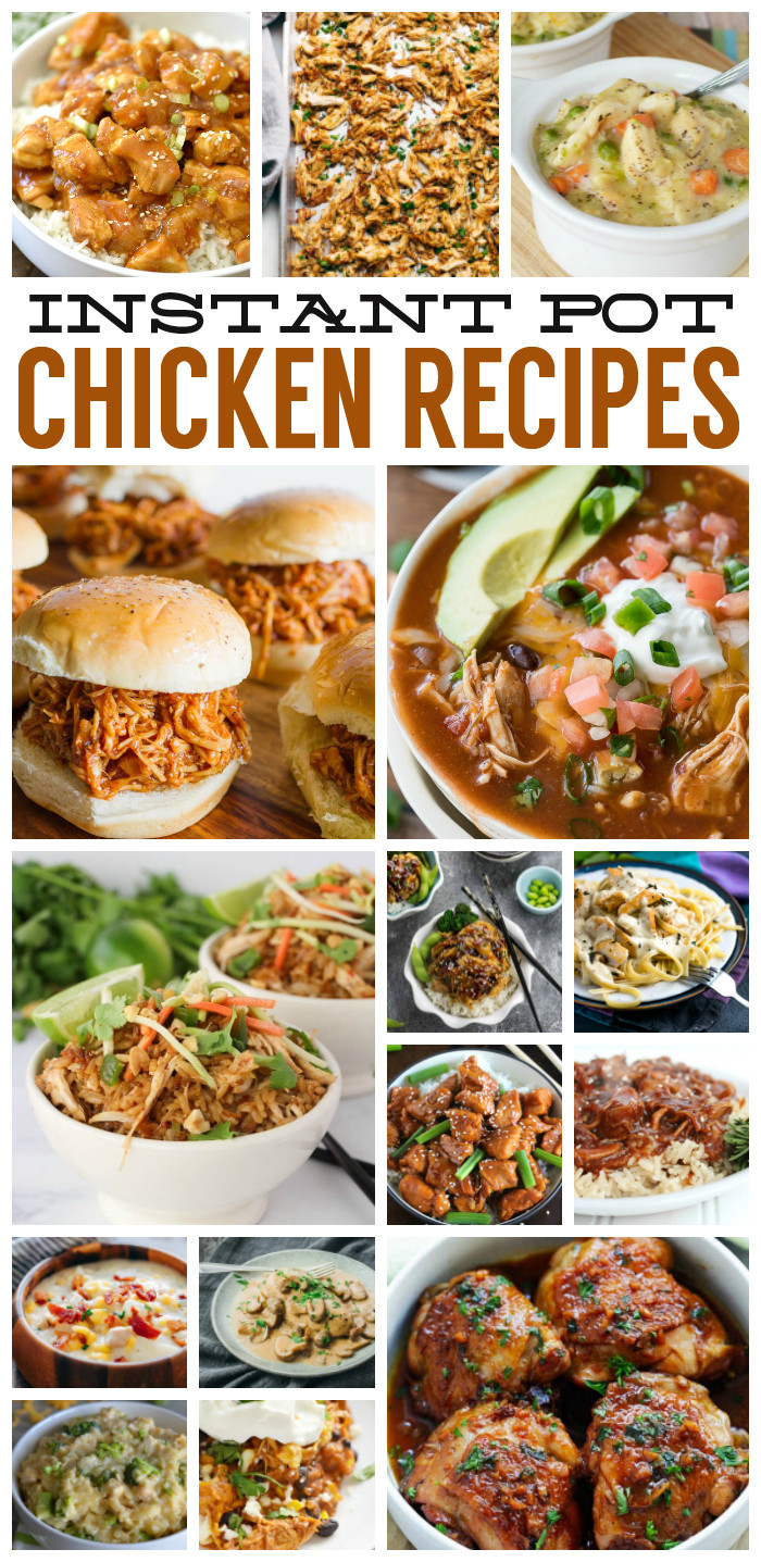 Delicious Instant Pot Recipes
 Delicious Instant Pot Chicken Recipes Eighteen25